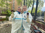 Коллектив НМИЦ гематологии Минздрава России присоединился к Всероссийской неделе субботников «Мы за чистоту»