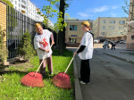 Коллектив НМИЦ гематологии Минздрава России присоединился к Всероссийской неделе субботников «Мы за чистоту»