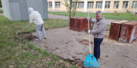 В ИКБ №2 прошел субботник! - ГБУЗ ИКБ №2 ДЗМ