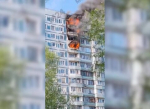 Четыре балкона жилого дома загорелись на юге Москвы