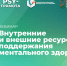 Вебинар «Внутренние и внешние ресурсы поддержания ментального здоровья», 7 мая 2025 года - НИИ организации здравоохранения и медицинского менеджмента