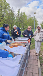Наш субботник: продолжаем приводить территорию в порядок