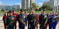 В городе-герое Минске участники автопробега «Города-герои – города героев» посетили Храм-Памятник в честь Всех Святых и в память о жертвах, спасению Отечества нашего послуживших - Мосгордума