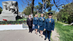 Коллектив Крымского акцизного таможенного поста посетил памятные мемориальные места в г. Симферополе, возложил цветы и почтил память героев, освобождавших полуостров Крым