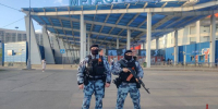 Военнослужащие и сотрудники Росгвардии обеспечили безопасность баскетбольного матча в Москве - Росгвардия