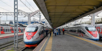 Минтранс и РЖД добавили места в поезда из Петербурга из-за ограничений в аэропортах - M24.Ru
