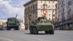 Ограничения движения транспорта действуют в Москве в День Победы