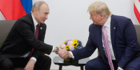 Ушаков: Путин и Трамп обменялись поздравлениями ко Дню Победы - M24.Ru