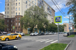 Благодаря предложению, создали безопасные и удобные пешеходные переходы на Старомарьинском шоссе, а также на Староалексеевской и Филаретовской улицах. Фото: пресс-служба Департамента транспорта и развития дорожно-транспортной инфраструктуры