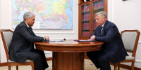 Председатель Государственной Думы Вячеслав Володин и губернатор Астраханской области Игорь Бабушкин - Государственная Дума