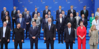 Зеленский встретился с европейскими лидерами на фоне переговоров с РФ - M24.Ru