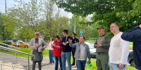 17 мая глава управы района Братеево Александр Воробьев провёл еженедельный обход территории - Район Братеево