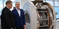 На фото мэр Москвы Сергей Собянин и Министр здравоохранения Российской Федерации Михаил Мурашко. Фото: Telegram-канал мэра Москвы - Москва.Центр