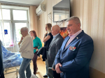 Вера Степаненко вместе с активистами «Единой России» навестила участников СВО, проходящих лечение в военном госпитале им. П. В. Мандрыка