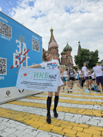 Врач патологоанатомического отделения Наталья Мозгалёва финишировала в крупнейшем полумарафоне страны с синхронным стартом «ЗаБег.РФ»