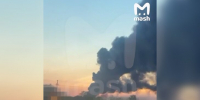Пожар начался на предприятии в Энгельсе после атаки беспилотника - M24.Ru