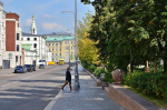 Рождественский бульвар временно закроют для движения транспорта. Фото: Анна Быкова,  Вечерняя Москва