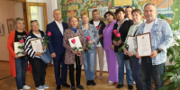 Награждение лучших социальных работников прошло в управе района. Фото: страница управы района Хамовники в социальных сетях - Район Хамовники