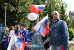 В автопробеге в честь Дня России на юго-востоке столицы приняли участие боле 100 человек