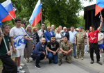 В автопробеге в честь Дня России на юго-востоке столицы приняли участие более 100 человек