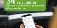 Водители стали чаще выбирать приложение «Парковки России» для оплаты штрафов и эвакуаций. Количество платежей через приложение выросло в 4 раза - Департамент транспорта