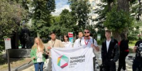 Юные парламентарии района Замоскворечье провели соревнования по бадминтону. Фото: страница Молодежной палаты района Замоскворечье в социальных сетях - Район Замоскворечье