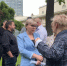 Обход одного из участков в районе провела глава управы. Фото: страница управы района Басманный в социальных сетях - Басманный район