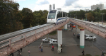 Москвичи пришли прокатиться на монорельсе накануне закрытия