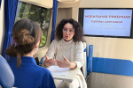 Сабина Цветкова встретилась с молодежью востока столицы в мобильной приемной