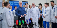 Сергей Собянин открыл научно-академический корпус ММНКЦ имени Боткина - Вечерняя Москва