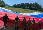 Представитель ЕДУМ Красноярского края принял участие в патриотической акции