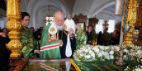 Святейший Патриарх Кирилл прибыл в Спасо-Преображенский Валаамский монастырь - Московский Патриархат РПЦ
