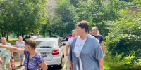 19 июля и.о. главы управы района Братеево Ольга Шмелёва провела еженедельный обход территории - Район Братеево