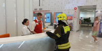 Специалисты пожарно-спасательного отряда № 216  тренируются постоянно - Район Марфино