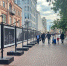 Здание рестрана «Прага» на улице Арбат отрестраврируют. Фото: Вероника Мечкивская, «Вечерняя Москва» - Москва.Центр