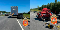 Три человека погибли в ДТП с грузовиком в Подмосковье - M24.Ru