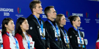 Российские пловцы победили в эстафете на чемпионате мира - M24.Ru