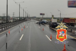 Водитель эвакуатора пострадал в ДТП с автобусом в Подмосковье