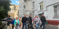 7 августа состоялся еженедельный обход главой управы Синельщиковым Сергеем Анатольевичем территории района Котловка - Район Котловка