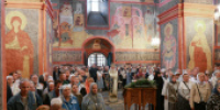 В праздник Смоленской иконы Божией Матери председатель Синодального отдела по монастырям и монашеству совершил Литургию в Новодевичьем ставропигиальном монастыре - Московский Патриархат РПЦ