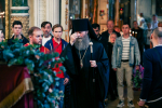 Фото дня – всенощное бдение в канун престольного праздника храма Иоанна Воина