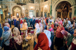 Фото дня – всенощное бдение в канун престольного праздника храма Иоанна Воина