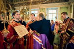 Фото дня – всенощное бдение в канун престольного праздника храма Иоанна Воина