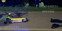 Подростки на самокате въехали в столб в Москве, один из них погиб - MSKNovosti.Ru