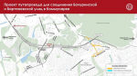 Собянин: Новый путепровод соединит Бачуринскую и Бартеневскую улицы в Коммунарке