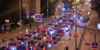 В столице прошел автопробег по Садовому кольцу в честь Дня Государственного флага России - Администрация района Замоскворечье