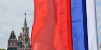 Воспитатели детского сада школы №2123 провели мероприятие в День Российского флага. Фото: Анна Быкова,  Вечерняя Москва - Пресненский район