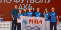 Футболистки из Скрябинки стали серебряными призерами летнего кубка по футболу - МГАВМиБ им. К.И. Скрябина