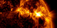 На Солнце произошли две сильные вспышки 30 августа - M24.Ru
