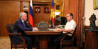 Председатель Государственной Думы Вячеслав Володин и губернатор Краснодарского края Вениамин Кондратьев - Государственная Дума